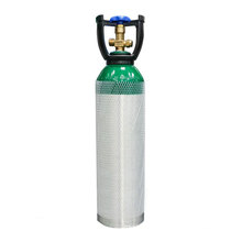 Medical/Beverage Gas Tank 5L High Pressure Oxygen/CO2 Aluminum Cylinder